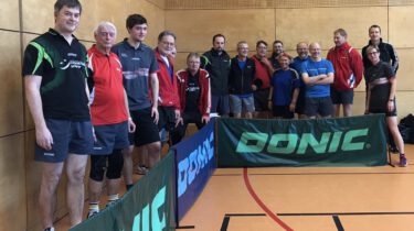 Teilnehmer Tischtennis-Vereinsmeisterschaften SC Eintracht Oberursel